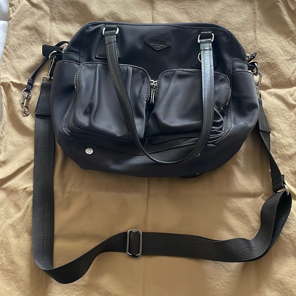 MZ Wallace Roxy Grey Bag